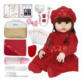 Bebe Reborn Boneca Realista Corpo Vinil Siliconado Princesa