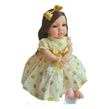 Bebe Reborn Menina Silicone Promoçao Princesa Boneca Barata