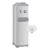 Bebedouro Coluna Compressor Com Furador Galão Inox 
