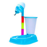 Bebedouro Comedouro 1,2kg Automático Cachorros Cães C/ Bilha