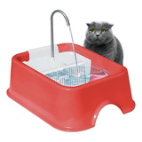 Bebedouro Fonte De Agua Para Gatos Caes Com Filtro Elétrico