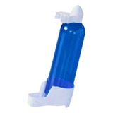 Bebedouro Grosso Caçula Malha Fina Aves Pássaros 50 Ml Azul
