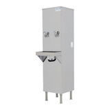 Bebedouro Industrial Refrigerador Coluna 25l C/aparador Inox