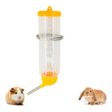 Bebedouro Para Porquinho Da India Hamster Ou Coelho - 250 Ml Cor Amarelo