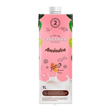 Bebida A Tal Da Castanha Sabor Amêndoas 1 Litro - Kit Com 2