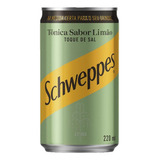 Bebida Água Tônica Lata Limão Schweppes