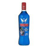 Bebida Askov Remix Vodka Com Blueberry Garrafa 900ml Sabor Blueberry