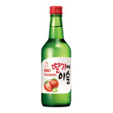 Bebida Coreana Soju Chum Churum Morango 360ml Jinro Plum