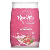 Bebida De Arroz Em Pó Morango Sachê 300g Risovita