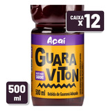 Bebida De Guaraná Guaraviton Açaí Pet 500ml Caixa C/ 12 Un