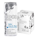 Bebida Energética Coco Edition 4 Latas 250ml Red Bull