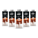 Bebida Láctea Whey Proteica 24 Unidades Chocolate Jussara 