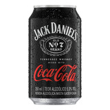 Bebida Mista Whisky Jack Daniel's Old 7 E Coca-cola 350ml