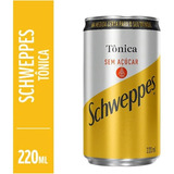 Bebida Schweppes Tônica Lata 220ml Sem Açucar Coca Cola