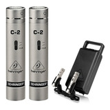 Behringer C2 Microfone Condensador P/ Instrumentos Estúdio