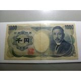 Bela Cédula Do Japão 1000 Yens