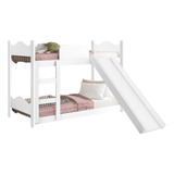 Beliche Cama Solteiro Infantil Escada Escorregador