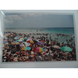 Belo Cartao Postal Foto Antiga Praia Da Florida Frete Gratis