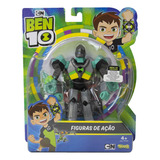 Ben 10 - Boneco Articulada 10 Cm -armadura Omni-kix Diamante