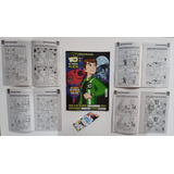 Ben10 Revista Colorir + Kit 4 Jogo Dos 7 Erros + Lápis