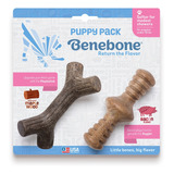 Benebone Puppy 2-pack Bacon E Maple