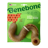 Benebone Tripe Bone Brinquedo Para Cães Roer Morder Médio
