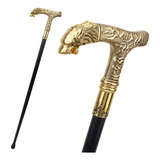 Bengala Espada Adaga Cabo Formato Caveira Aço Inox 92 Cms.