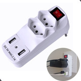 Benjamim Tomada Carregador Usb Adaptador Botão De Força 