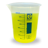 Béquer Becker De Plástico Polipropileno Forma Baixa - 4000ml