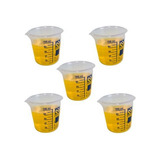 Béquer Plástico Autoclavável 100 Ml Pp Kit 5 Un - Nalgon