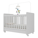 Berço Americano 3x1 C/colchão Chantilly Multimóveis Bb0504bc