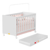 Berço Americano Bebê Com Colchão Bela Promoção Bebe Baby