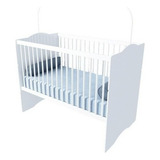 Berço Americano Mini Cama Alegria Branco Brilho - Canaã