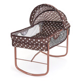 Berço Balanço 62 Cm Boneca Bebê Reborn Ninar Milano