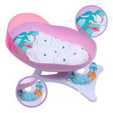 Berço De Balanço Boneca Reborn Baby Ninos Cotiplas 2426