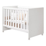 Berço Katatau Mini Cama Americano 3 Em 1 Branco Brilho