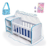 Berço Para Boneca Brinquedo Infantil Criança Alive Mdf