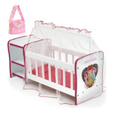 Berço Para Boneca Brinquedo Mdf Infantil Criança Alive Ninar