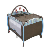 Berço Plus Cercado Vira Chiqueirinho Listras Baby Style 