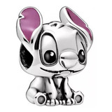 Berloque Coração Stitch Prata 925 Com Certificado