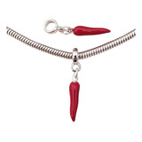 Berloque Pimenta Prata Compatível Pandora Vivara Life Charm