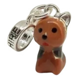  Berloque Pingente De Cachorro Filhote Yorkshire P Pulseira