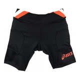Bermuda Asics W Tennis Stretch - Black/shock