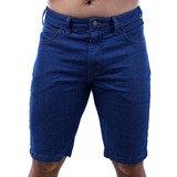 Bermuda Azul Jeans Casual Passeio