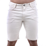 Bermuda Colcci Jeans Original Bege Moda Masculina Oferta