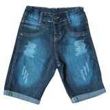 Bermuda Jeans Brim Infantil Masculino Tamanho
