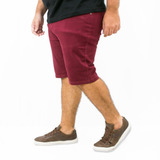 Bermuda Jeans Masculina Colorida Com Lycra Tamanho Grande