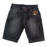 Bermuda Jeans Masculina Com Laycra Oferta Promoção Tam 12