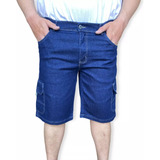 Bermuda Jeans Masculina Plus Size Tamanho