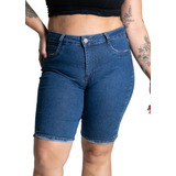 Bermuda Jeans Sawary Plus Size -